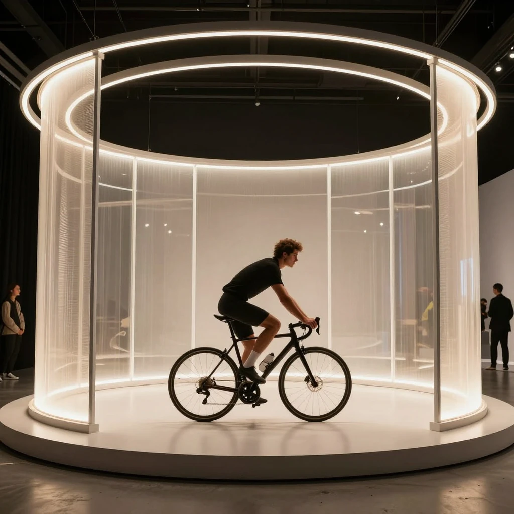 Layered wheel motif in coral and lavender tones for Mallcommodityei